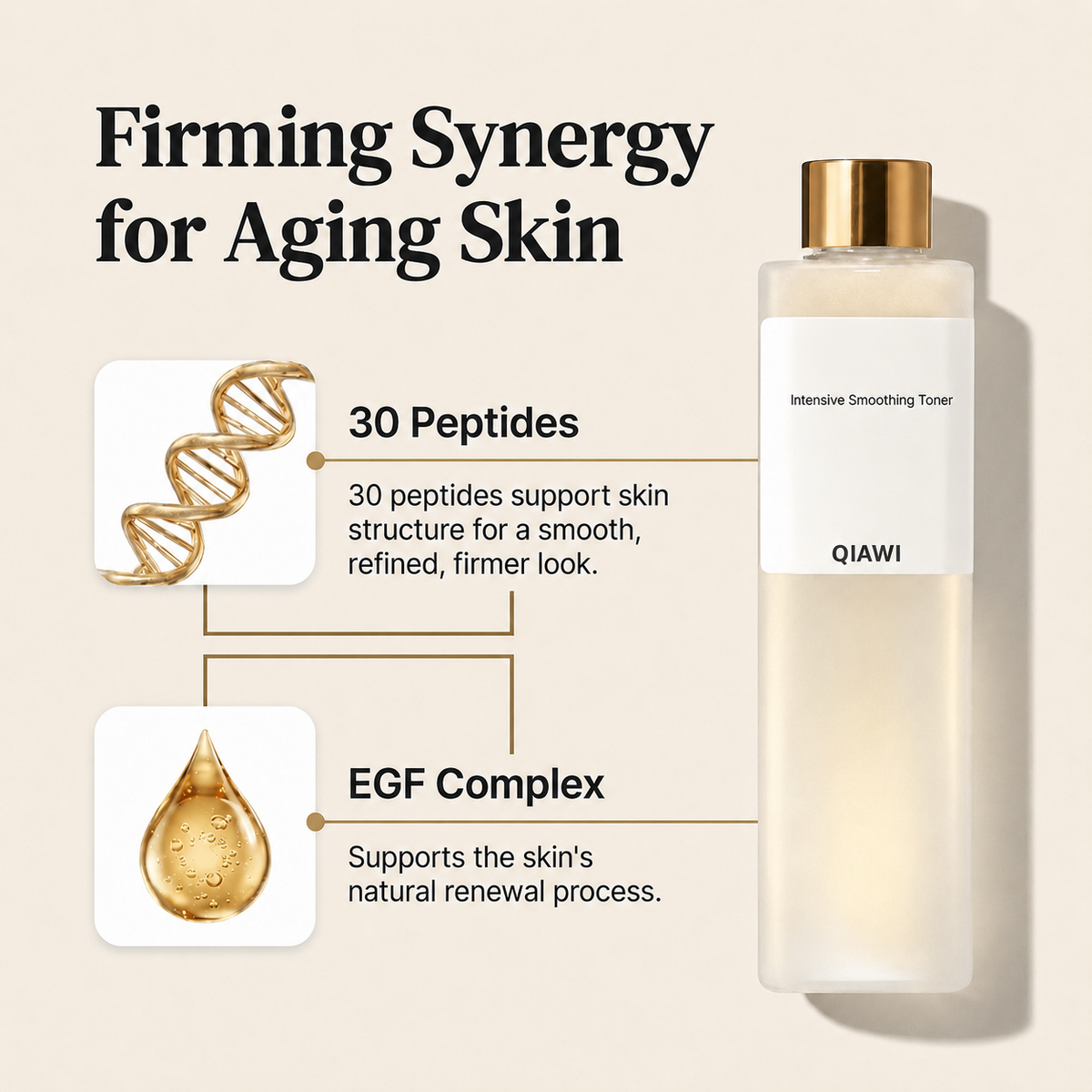 ——Smooth Fine Lines |  Plumping & Longevity Anti‑Aging Facial Toner