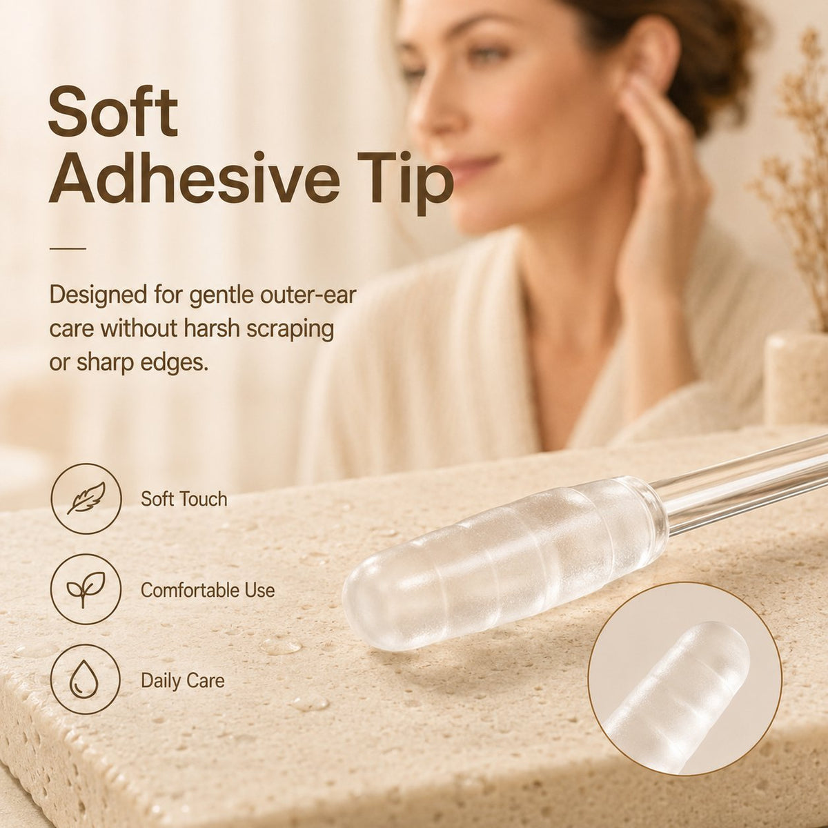 Sticky Earwax Removal Sticks