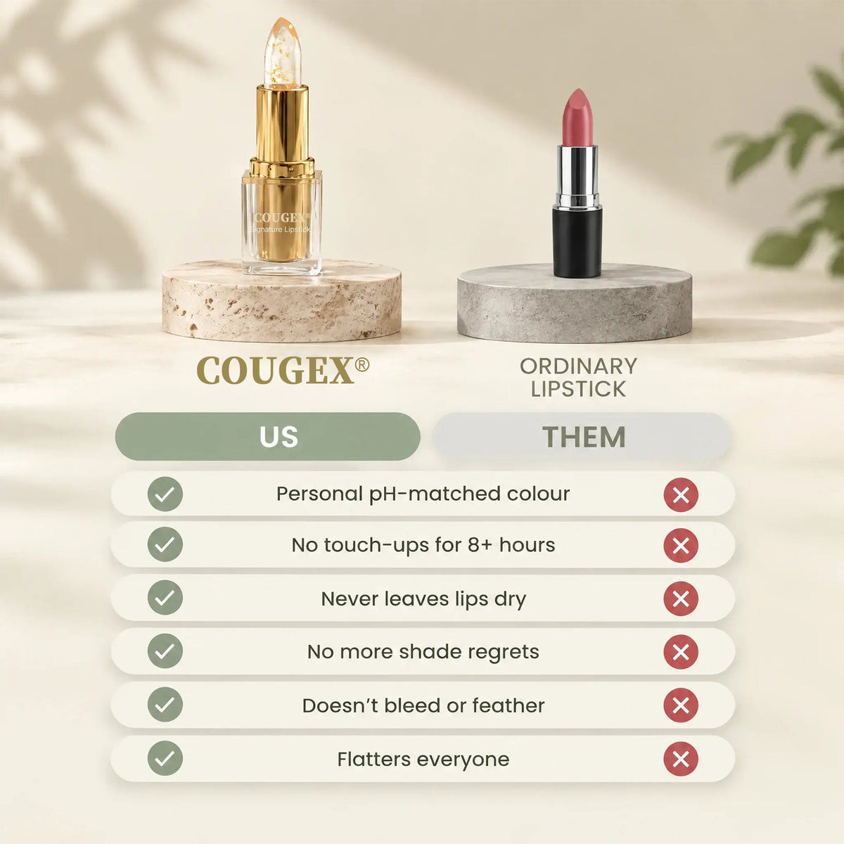 Vibeourplus Lipstick for Mature Lips
