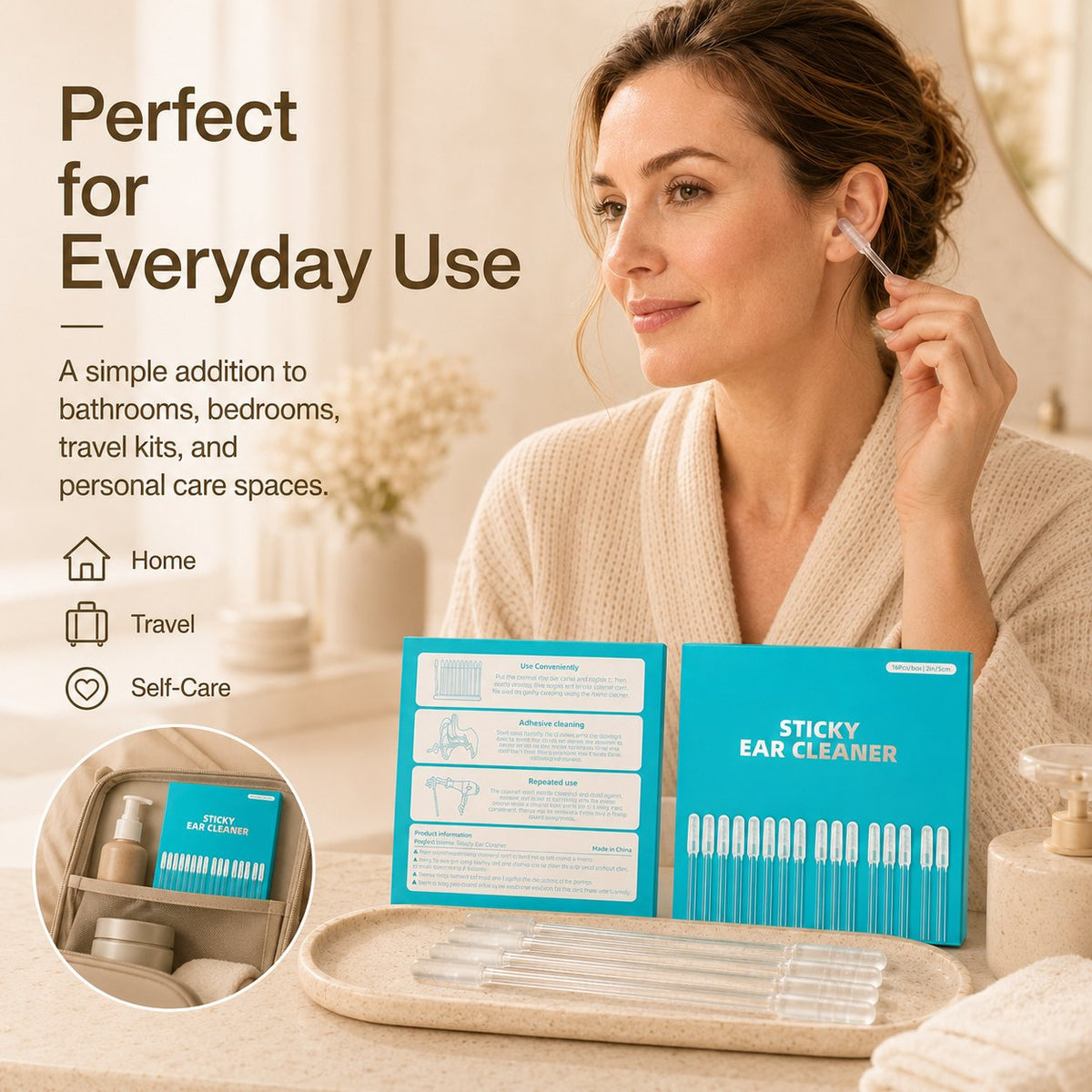 Sticky Earwax Removal Sticks