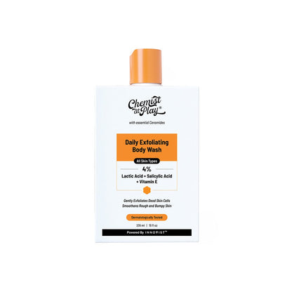 Exfoliating Body Wash with 1% Salicylic Acid & 2% Lactic Acid