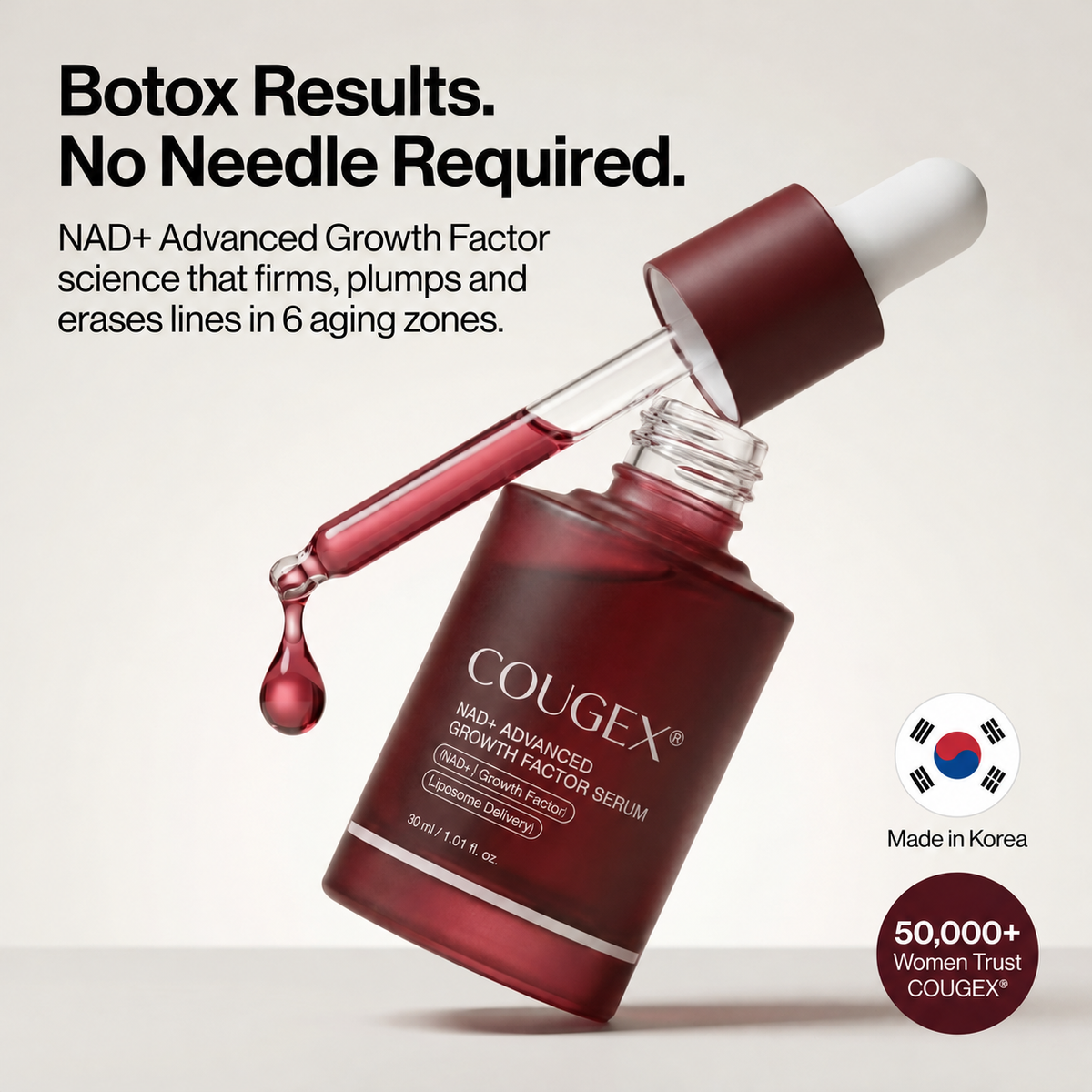 Korean NAD+ Advanced Growth Factor Serum