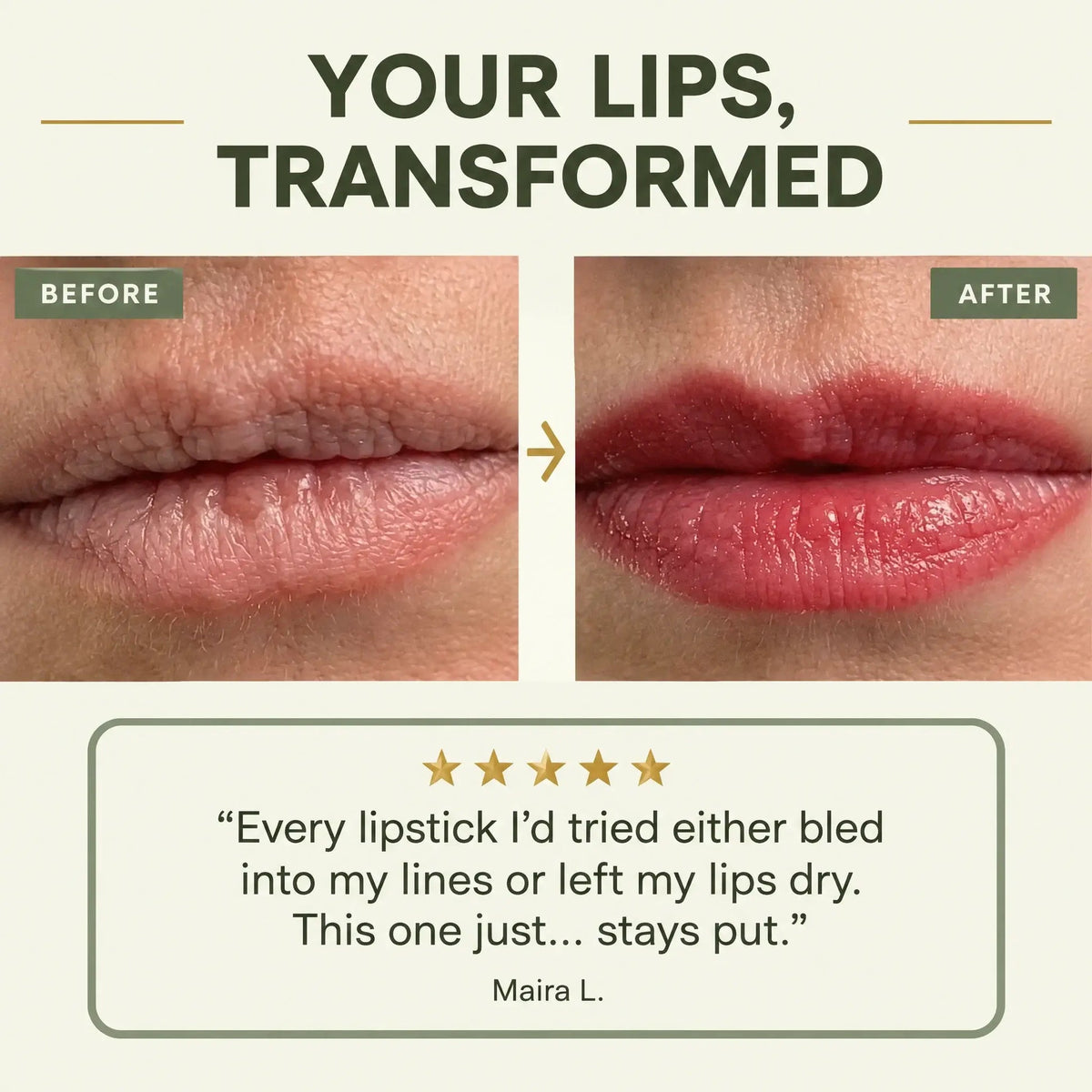 Vibeourplus Lipstick for Mature Lips