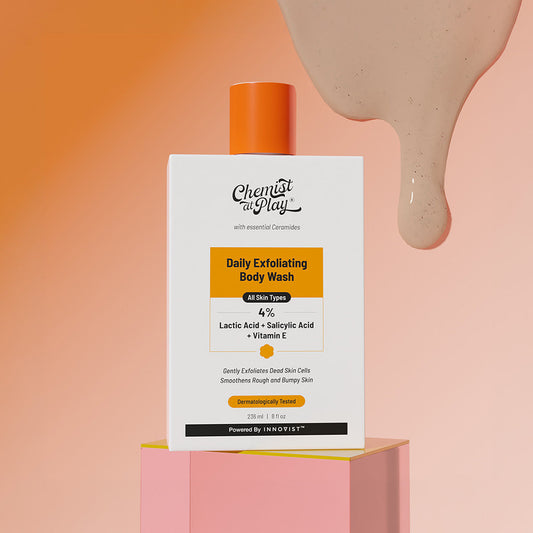 Exfoliating Body Wash with 1% Salicylic Acid & 2% Lactic Acid