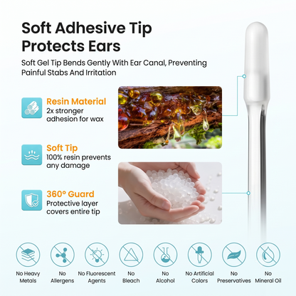 Sticky Earwax Removal Sticks