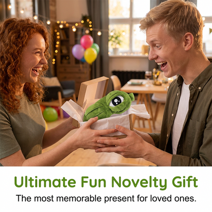 Funny Frog Sleep Mask – 100% Blackout & Ultra-Soft Plush
